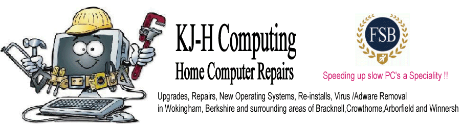 KJ-H Computing - computer repairs in Wokingham